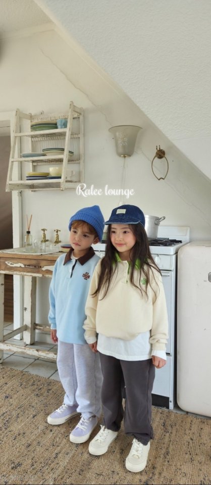 Raleelounge - Korean Children Fashion - #magicofchildhood - Heart Collar Tee