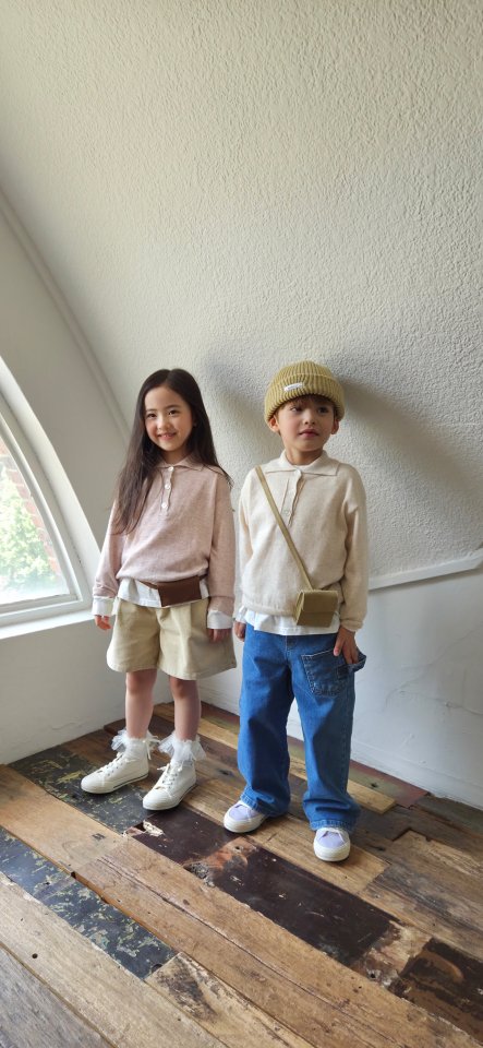 Raleelounge - Korean Children Fashion - #minifashionista - Ang Collar Knit Tee - 9