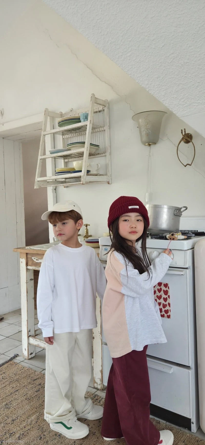 Raleelounge - Korean Children Fashion - #minifashionista - Peach Shirt Tee - 5