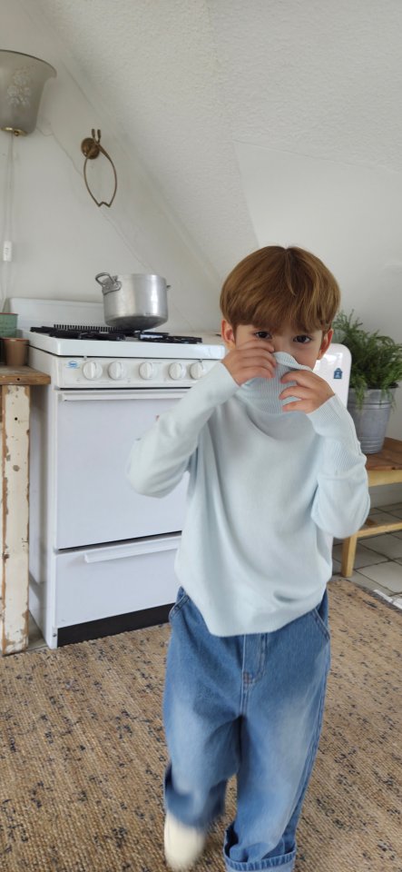 Raleelounge - Korean Children Fashion - #minifashionista - Daily Denim Pants - 4