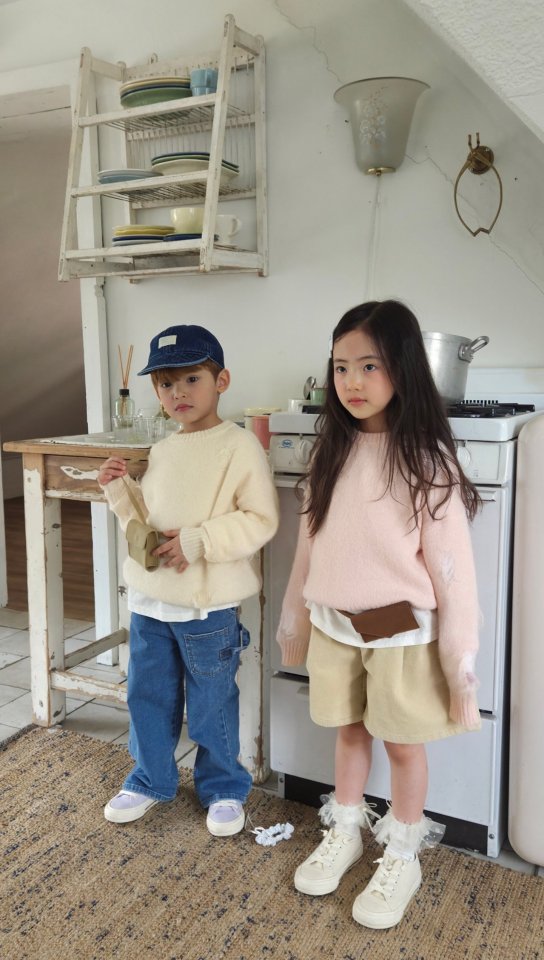Raleelounge - Korean Children Fashion - #stylishchildhood - Wool Vintage Knit - 8