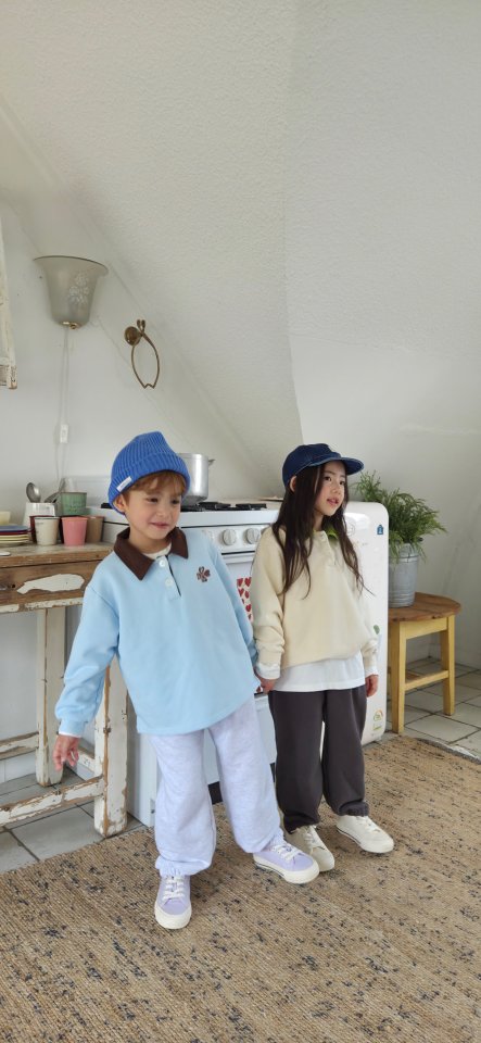 Raleelounge - Korean Children Fashion - #stylishchildhood - Heart Collar Tee - 6
