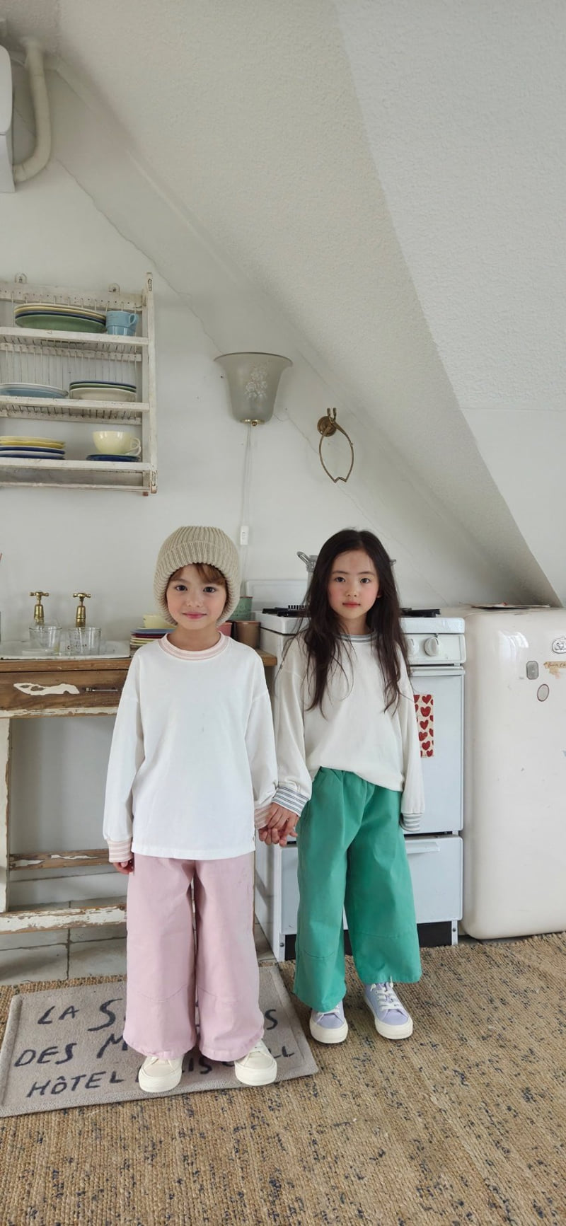 Raleelounge - Korean Children Fashion - #todddlerfashion - Soy Milk Tee - 8