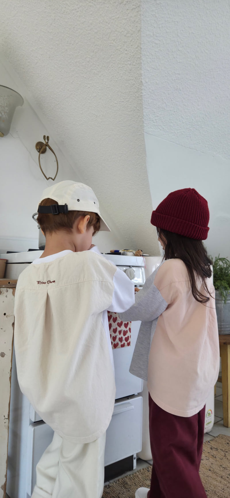 Raleelounge - Korean Children Fashion - #todddlerfashion - Peach Shirt Tee - 7