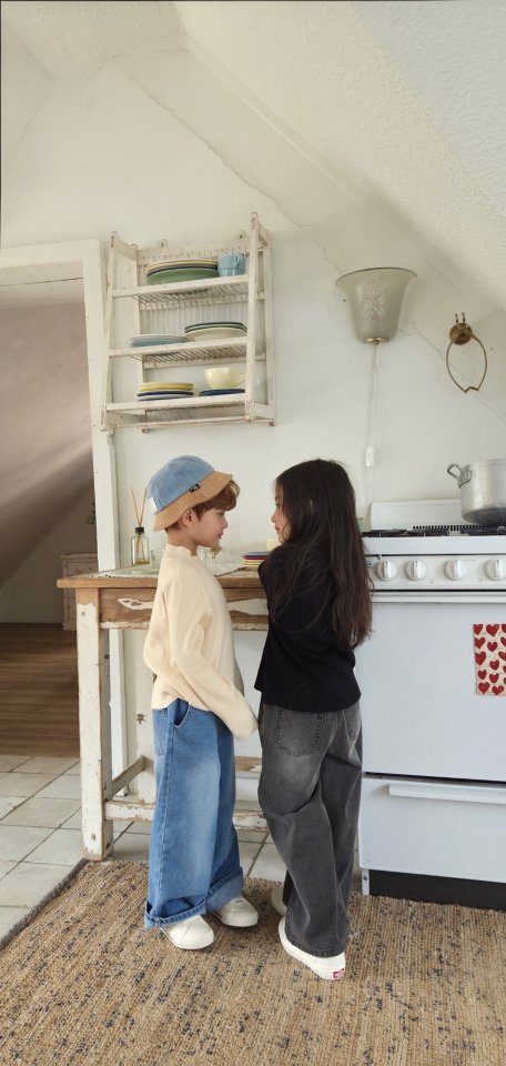 Raleelounge - Korean Children Fashion - #toddlerclothing - Tencel Ribbed Turtleneck Tee - 9