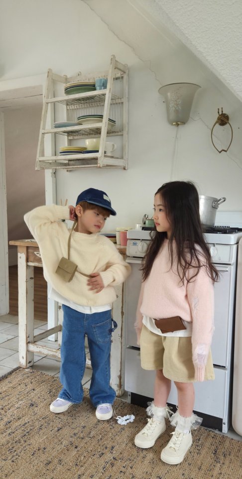 Raleelounge - Korean Children Fashion - #toddlerclothing - Wool Vintage Knit - 7