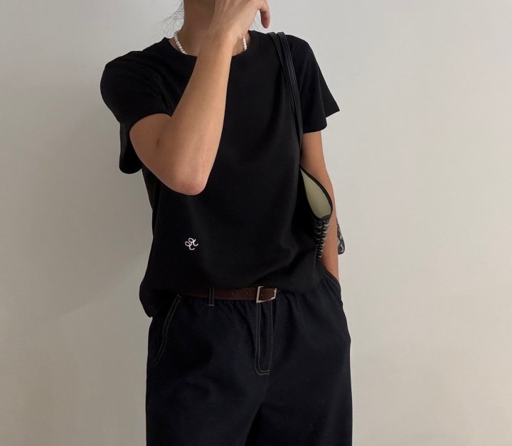 Ripple - Korean Women Fashion - #momslook - Billy Short Sleeved Tee - 9