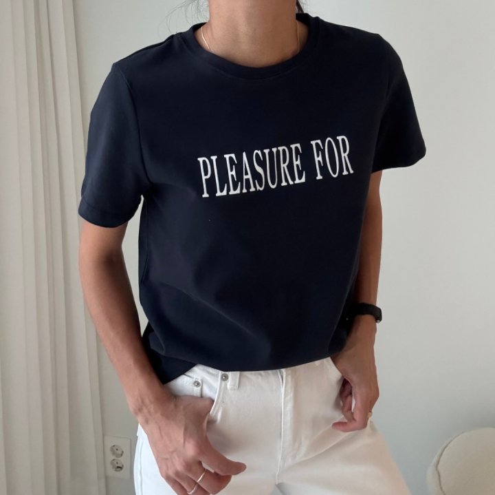Ripple - Korean Women Fashion - #momslook - Pleaure Short Sleeved Tee - 2