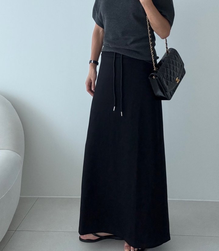 Ripple - Korean Women Fashion - #thelittlethings - Mozzi Long Skirt - 4