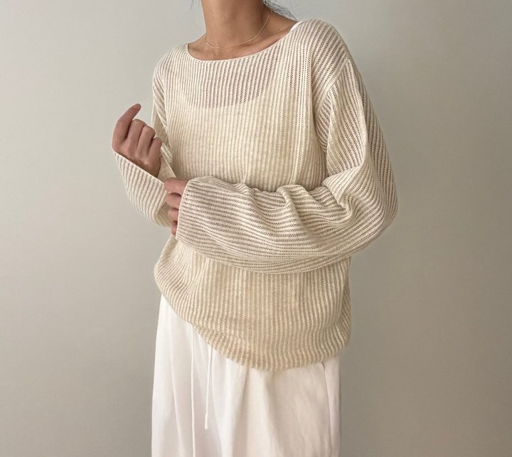 Ripple - Korean Women Fashion - #pursuepretty - Central Knit Pullover