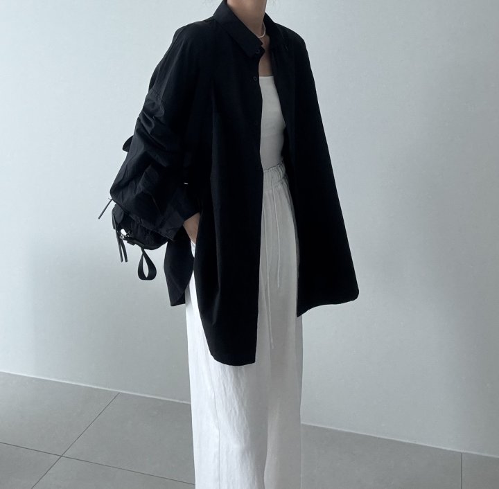 Ripple - Korean Women Fashion - #romanticstyle - Bruse Shirt - 6