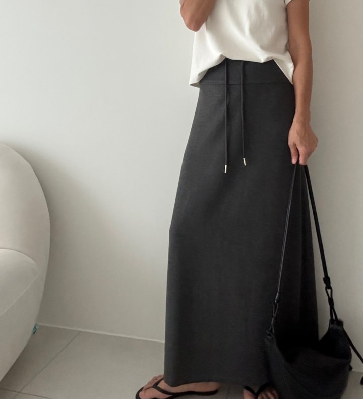 Ripple - Korean Women Fashion - #thatsdarling - Mozzi Long Skirt - 2