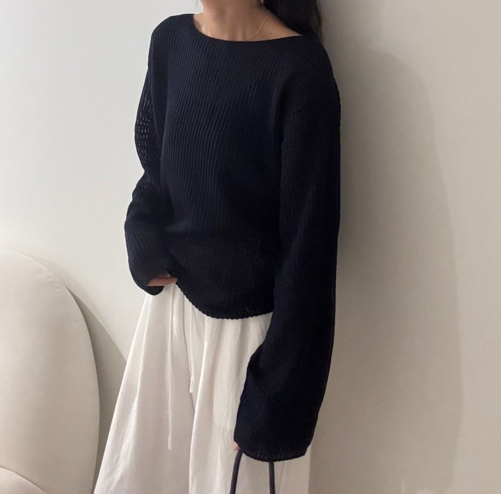 Ripple - Korean Women Fashion - #thelittlethings - Central Knit Pullover - 6
