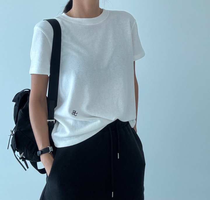 Ripple - Korean Women Fashion - #momslook - Billy Short Sleeved Tee - 4