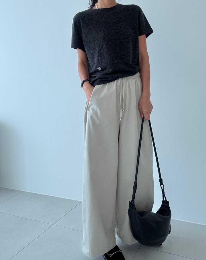 Ripple - Korean Women Fashion - #womensfashion - Billy Short Sleeved Tee - 6