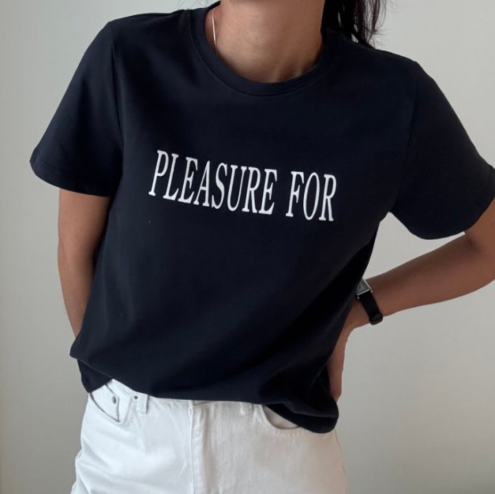 Ripple - Korean Women Fashion - #womensfashion - Pleaure Short Sleeved Tee - 3