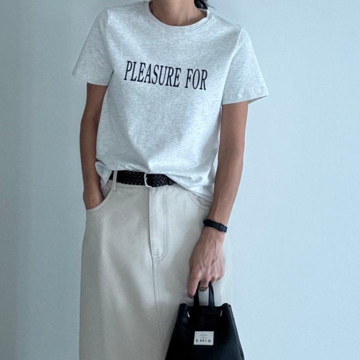 Ripple - Korean Women Fashion - #womensfashion - Pleaure Short Sleeved Tee - 5