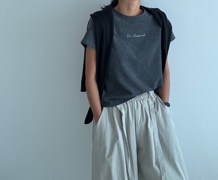 Ripple - Korean Women Fashion - #womensfashion - Personally Short Sleeved Tee - 11