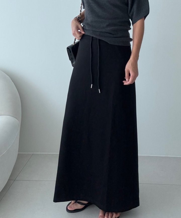 Ripple - Korean Women Fashion - #womensfashion - Mozzi Long Skirt - 5