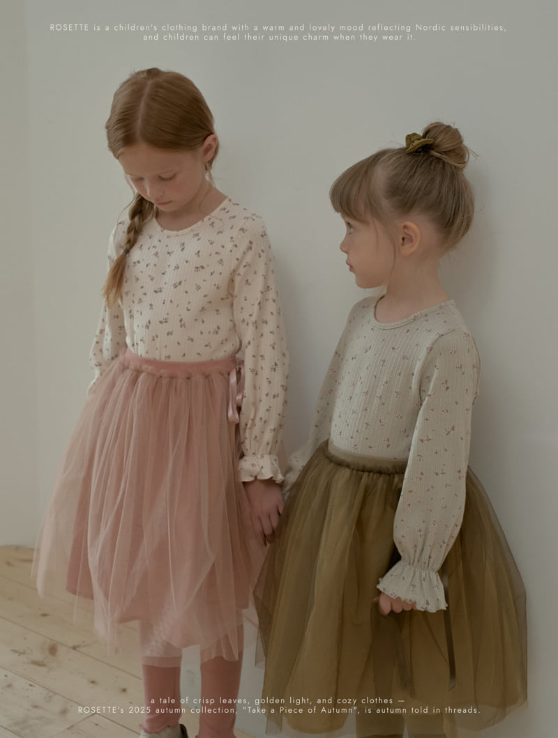 Rosette - Korean Children Fashion - #Kfashion4kids - Forming Sha Skirt Leggings - 5