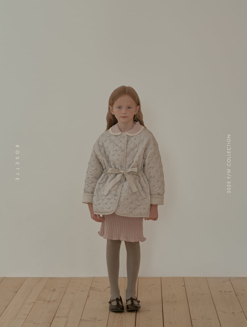 Rosette - Korean Children Fashion - #Kfashion4kids - Maple Quilted Jacket - 3