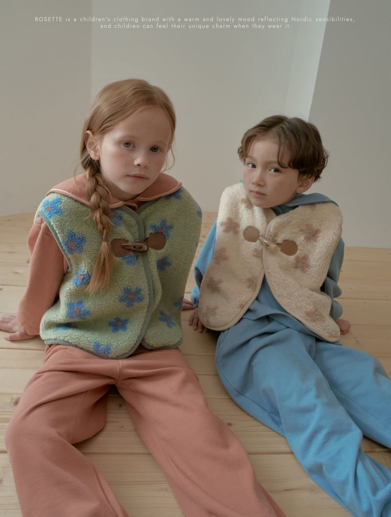 Rosette - Korean Children Fashion - #childofig - Nunu Dumble Vest - 12