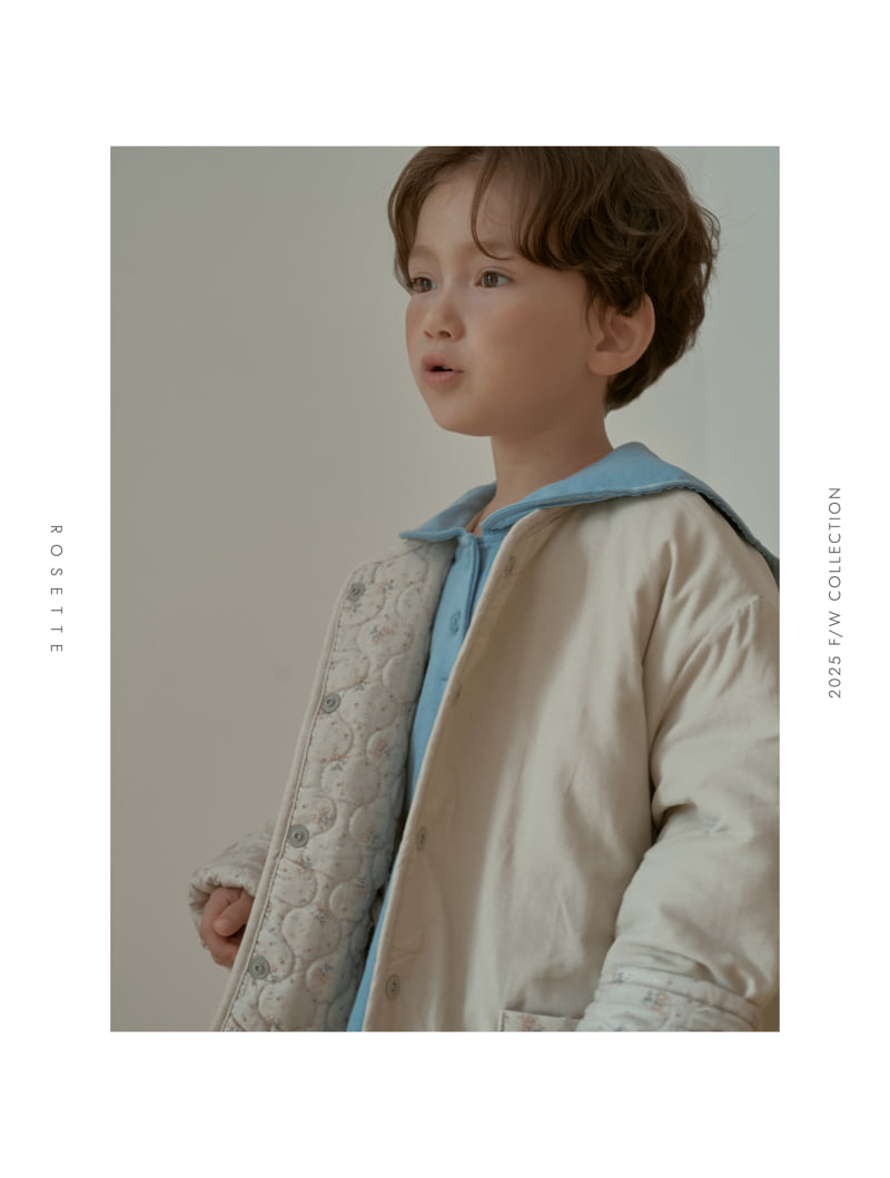 Rosette - Korean Children Fashion - #designkidswear - Maple Quilted Jacket - 11