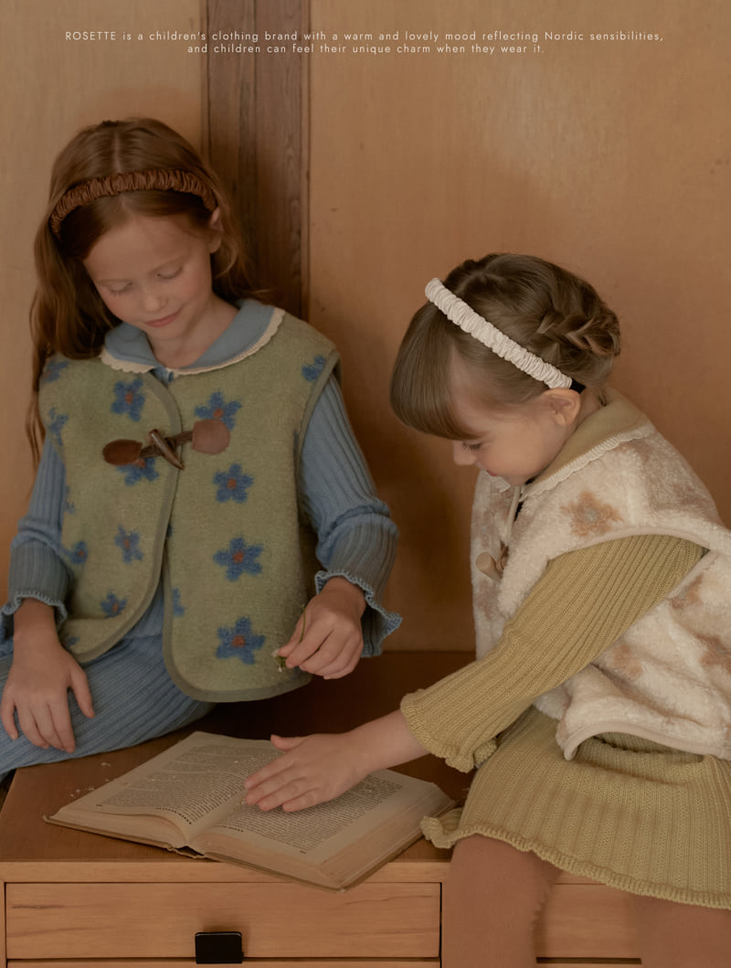 Rosette - Korean Children Fashion - #magicofchildhood - Nunu Dumble Vest - 8