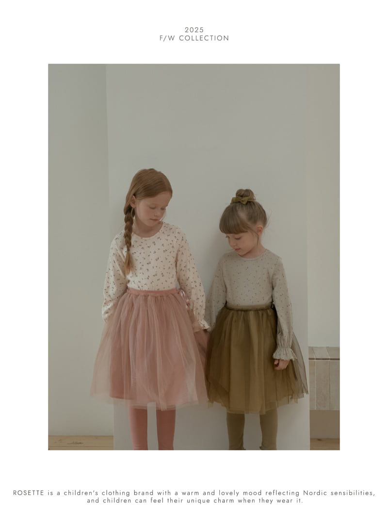 Rosette - Korean Children Fashion - #minifashionista - Forming Sha Skirt Leggings - 8
