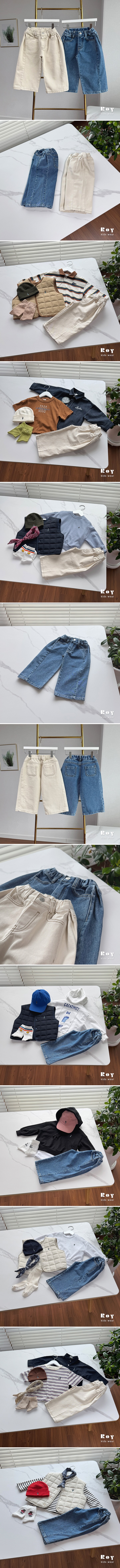 Roy - Korean Children Fashion - #kidzfashiontrend - Side Pants - 2