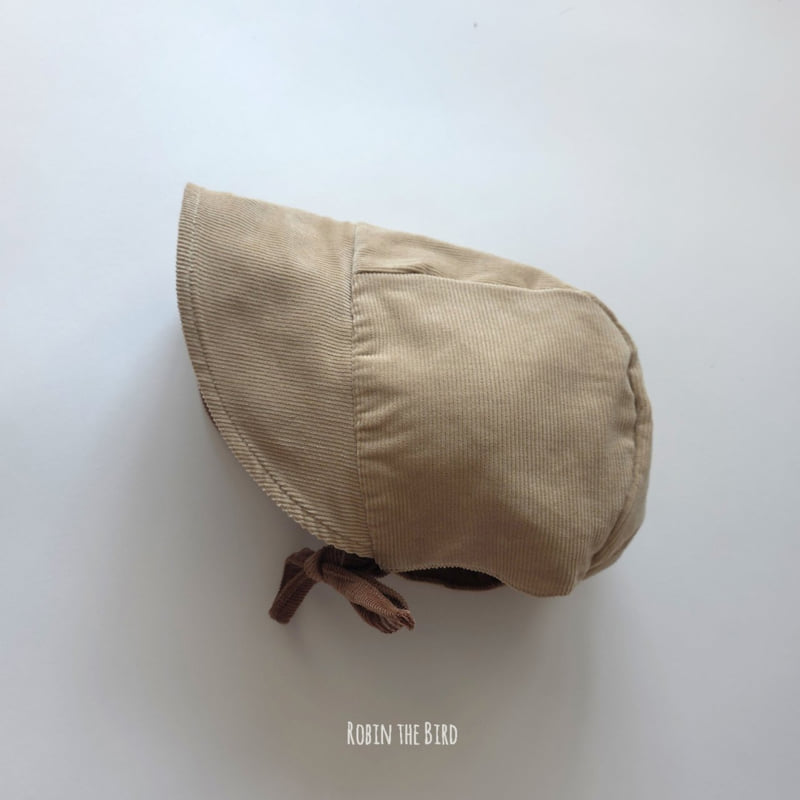 Saerobin - Korean Baby Fashion - #babyfever - Corduroy Reversible Bonnet - 3