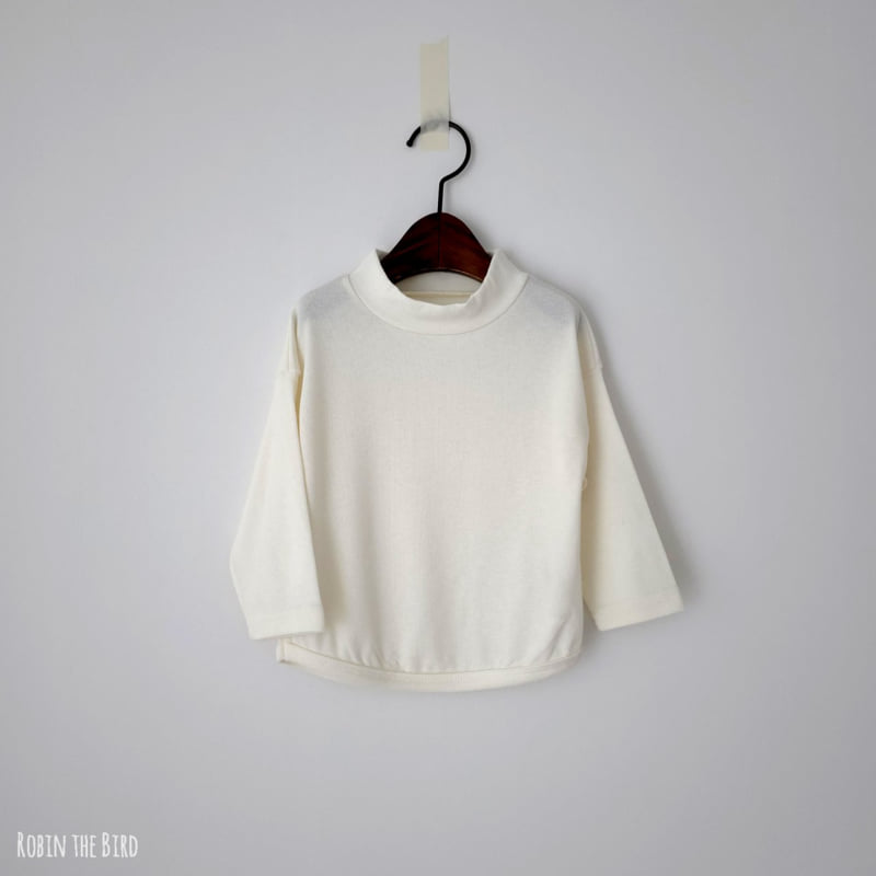 Saerobin - Korean Baby Fashion - #babyfever - Soft Inner Half Turtleneck Tee - 2