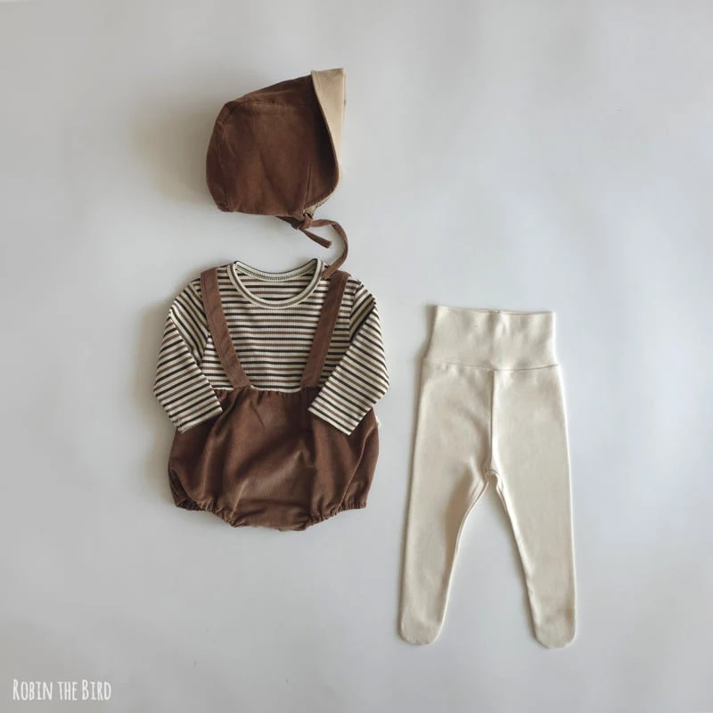 Saerobin - Korean Baby Fashion - #babyoninstagram - Corduroy Overalls Suit - 7