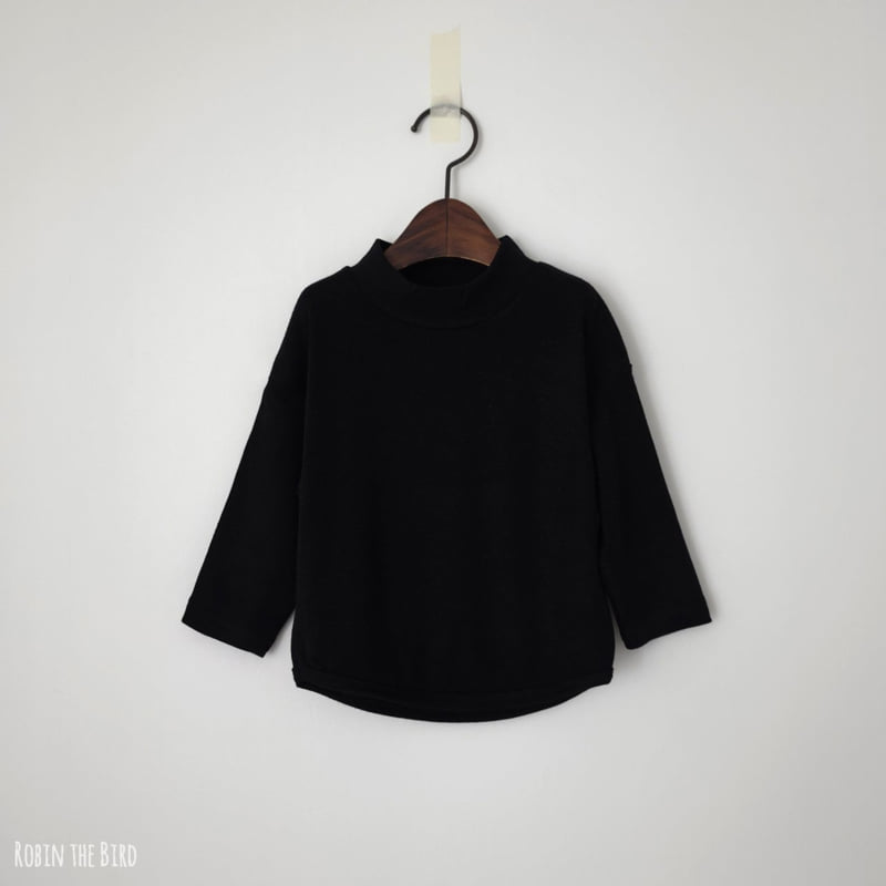 Saerobin - Korean Baby Fashion - #babyoutfit - Soft Inner Half Turtleneck Tee - 8