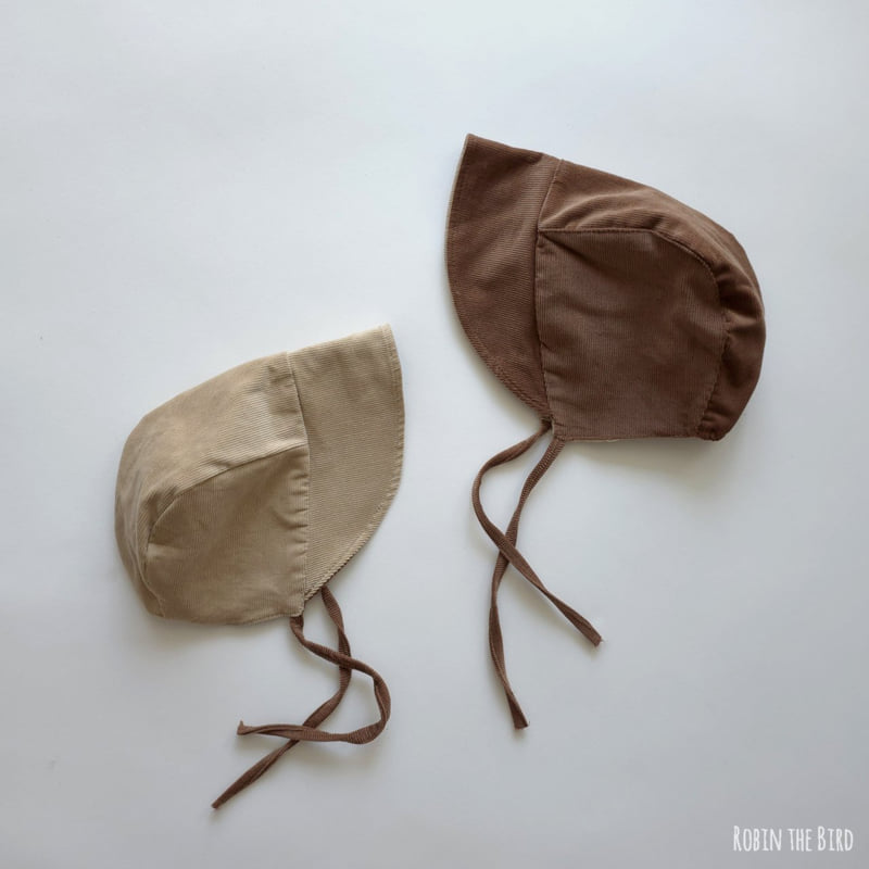 Saerobin - Korean Baby Fashion - #babywear - Corduroy Reversible Bonnet - 10
