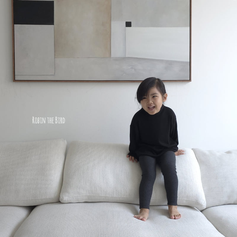 Saerobin - Korean Baby Fashion - #onlinebabyboutique - Soft Inner Half Turtleneck Tee - 10
