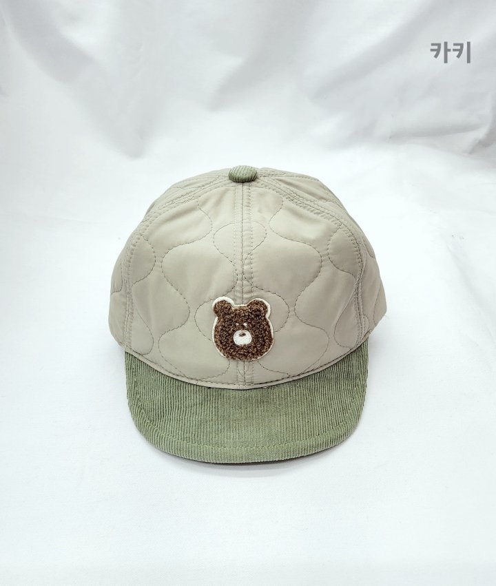 Shinseage Kids - Korean Baby Fashion - #babyboutique - Quilted Teddy Bear Earflap Hat - 5