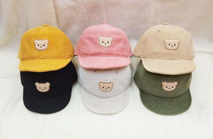 Shinseage Kids - Korean Baby Fashion - #babyfashion - Corduroy Teddy Bear Earflap Hat