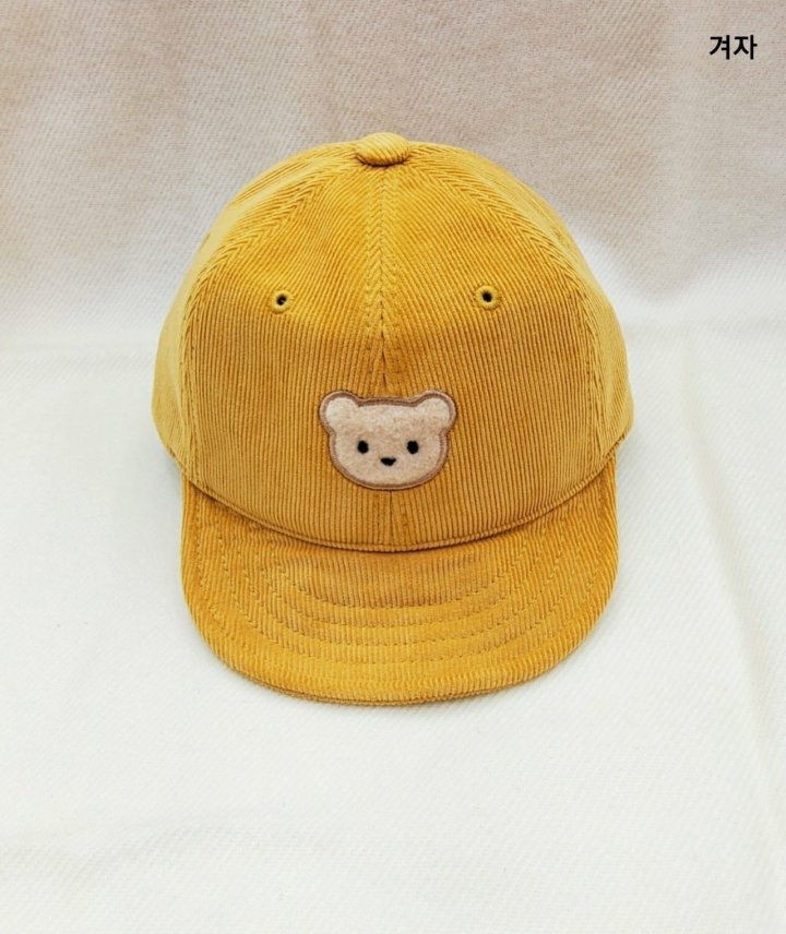 Shinseage Kids - Korean Baby Fashion - #babyfever - Corduroy Teddy Bear Earflap Hat - 2