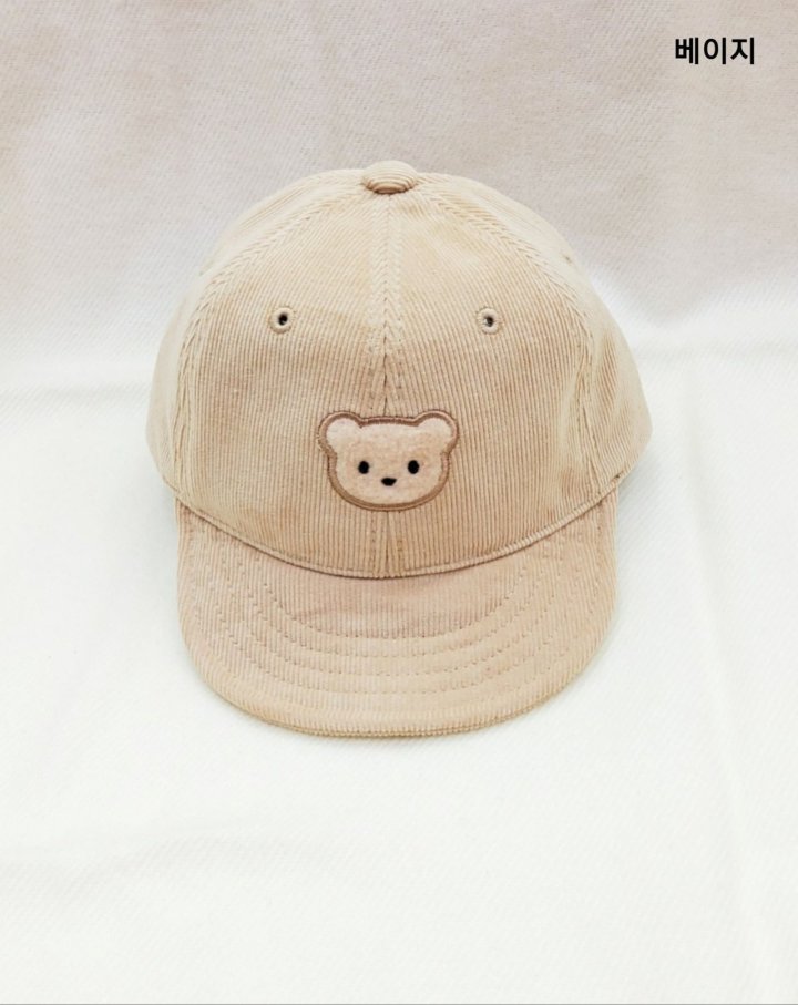 Shinseage Kids - Korean Baby Fashion - #babygirlfashion - Corduroy Teddy Bear Earflap Hat - 4