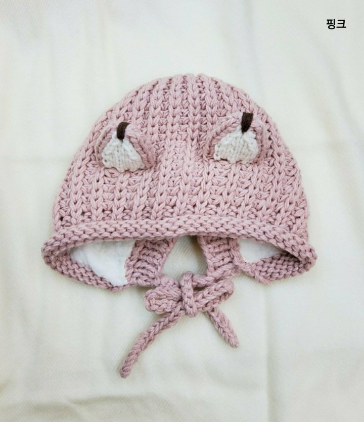 Shinseage Kids - Korean Baby Fashion - #babygirlfashion - Fox Knit Bonnet - 4
