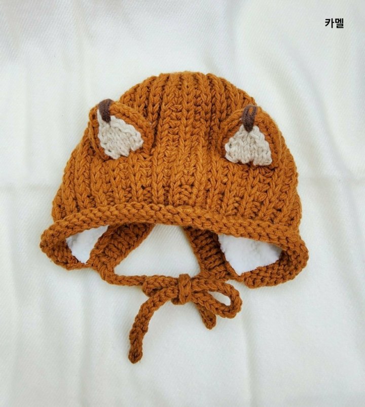 Shinseage Kids - Korean Baby Fashion - #babyoninstagram - Fox Knit Bonnet - 5