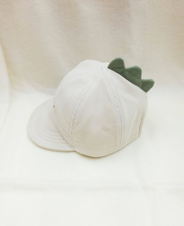Shinseage Kids - Korean Baby Fashion - #babyootd - Corduroy Dino Earflap Hat - 3