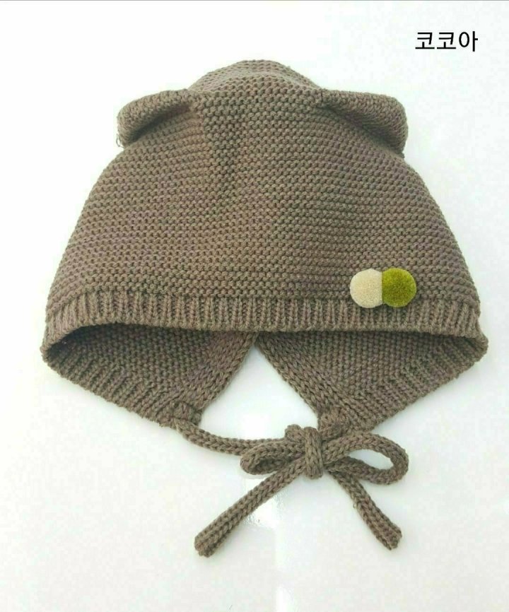 Shinseage Kids - Korean Baby Fashion - #onlinebabyshop - Pom-Pom Earflap Bonnet - 7