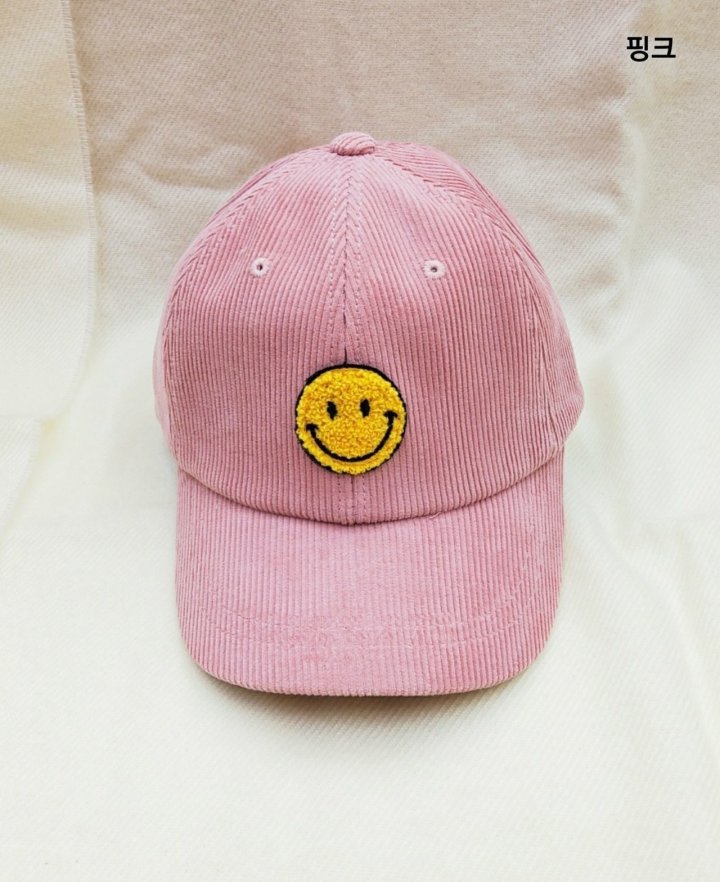 Shinseage Kids - Korean Children Fashion - #childrensboutique - Corduroy Smile Ball Cap - 5