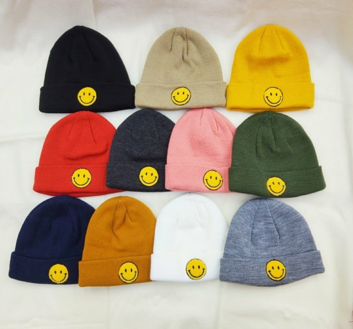 Shinseage Kids - Korean Children Fashion - #childrensboutique - Smile Beanie