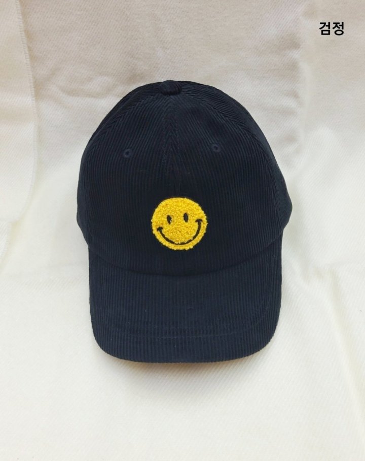 Shinseage Kids - Korean Children Fashion - #discoveringself - Corduroy Smile Ball Cap - 7