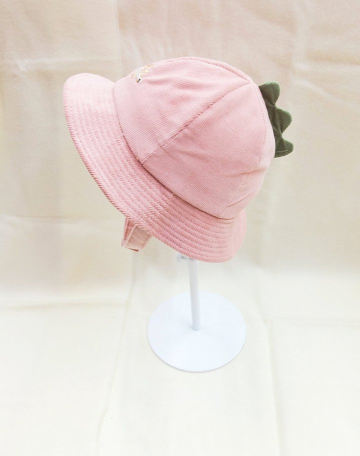 Shinseage Kids - Korean Children Fashion - #kidsstore - Corduroy Dino Bucket Hat - 7