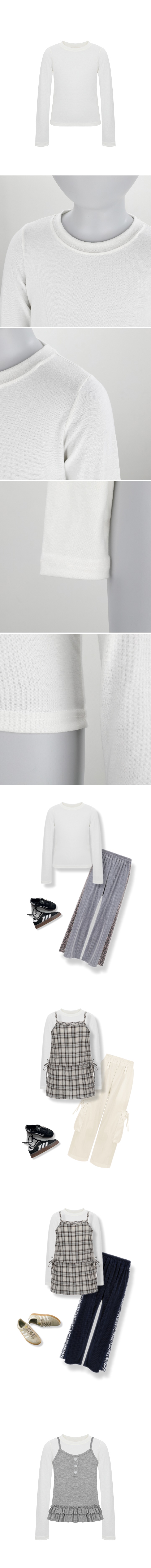 Sol At Luna - Korean Children Fashion - #fashionkids - Basic Long Sleeve Tee - 2