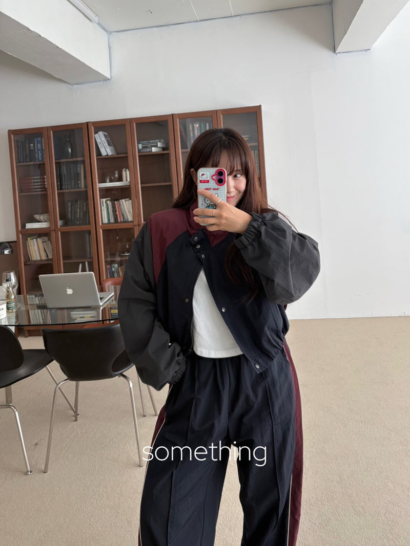 Something - Korean Women Fashion - #momslook - Peace Windbreaker - 5